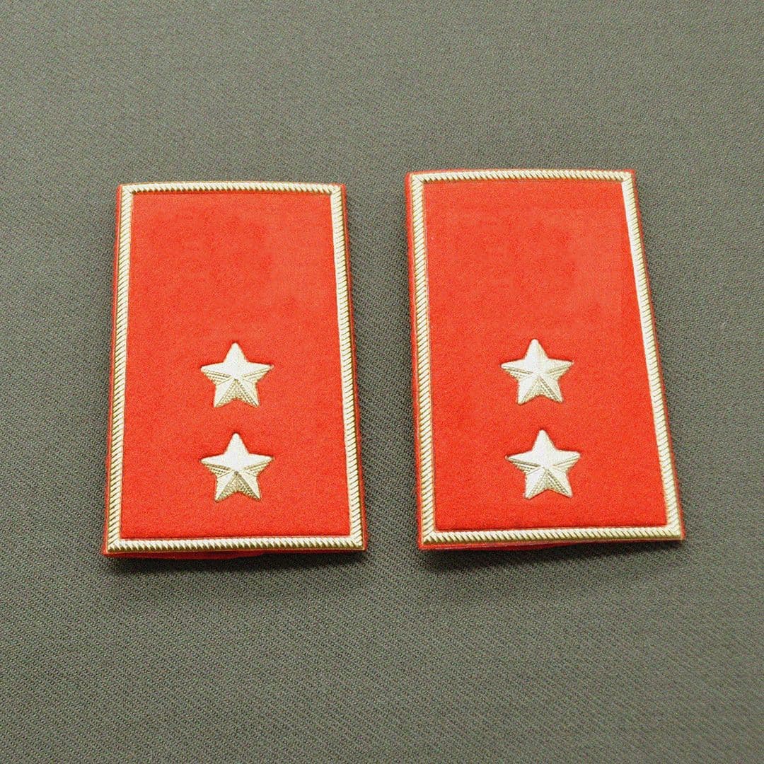 Coppia grado tubolare in feltro - Vice Comandante