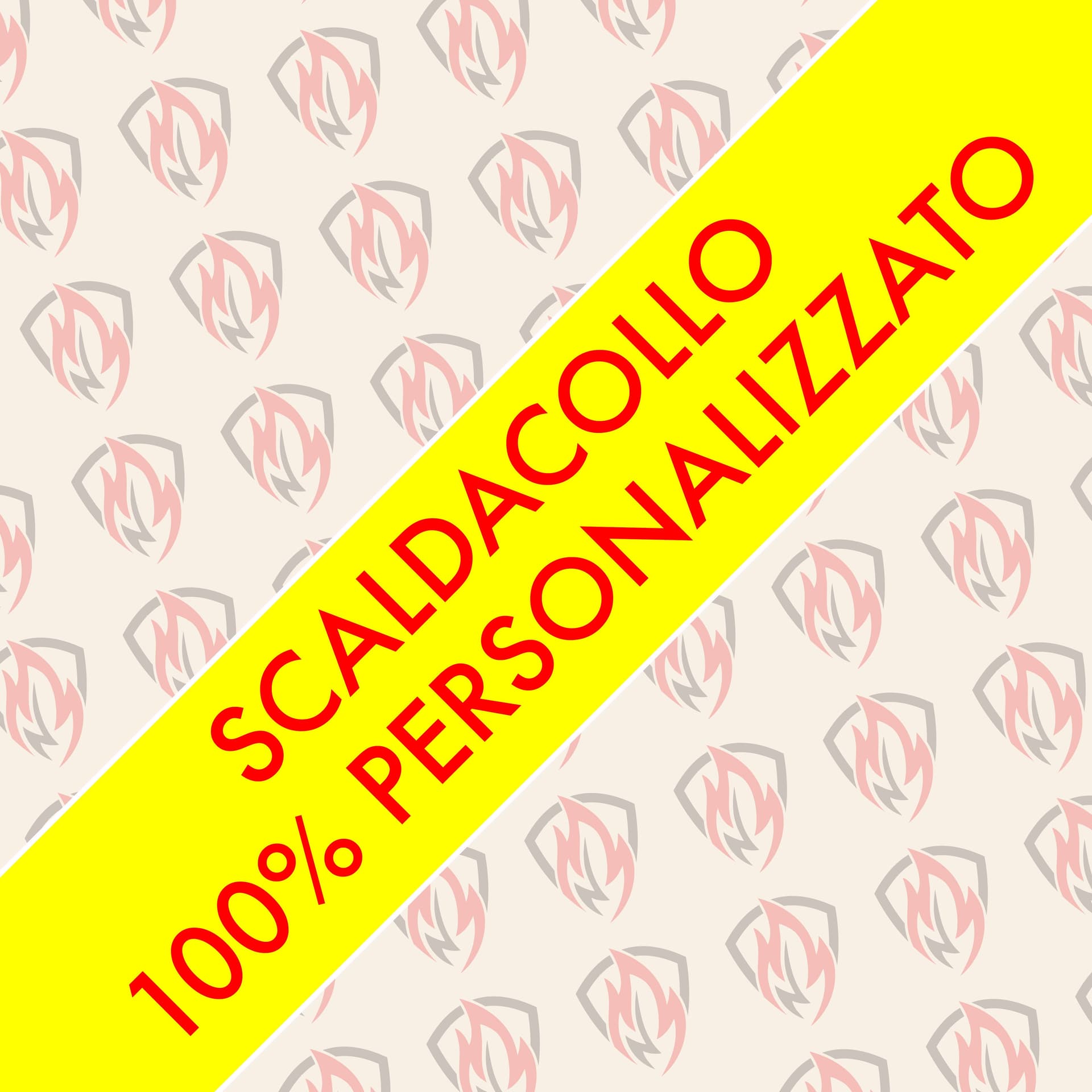 Scaldacollo 100% personalizzato