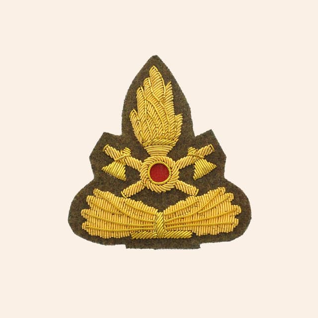 Fiamma berretto da parata con fronde