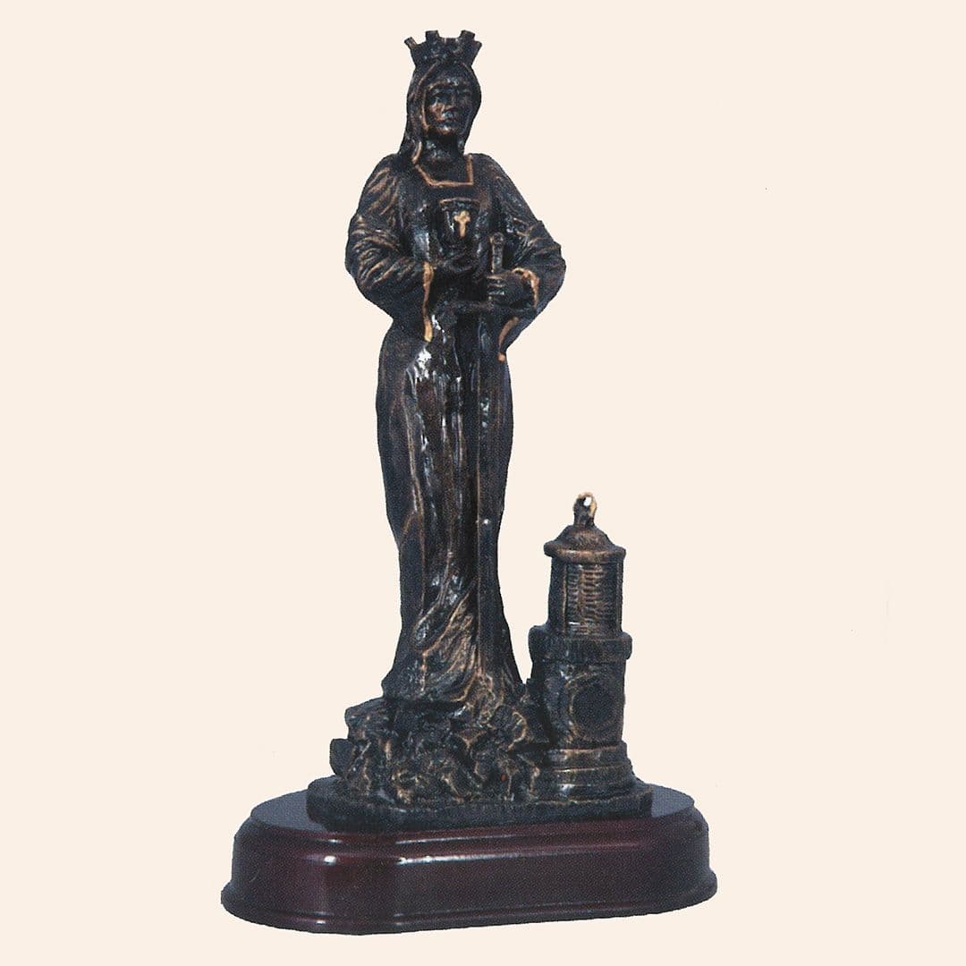 Statua in resina Santa Barbara