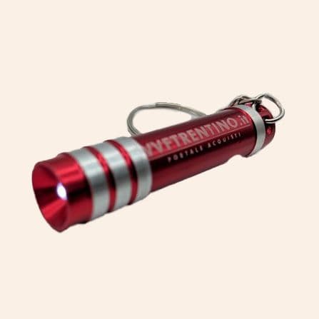 Portachiavi personalizzato VVF con mini torcia e apribottiglia
