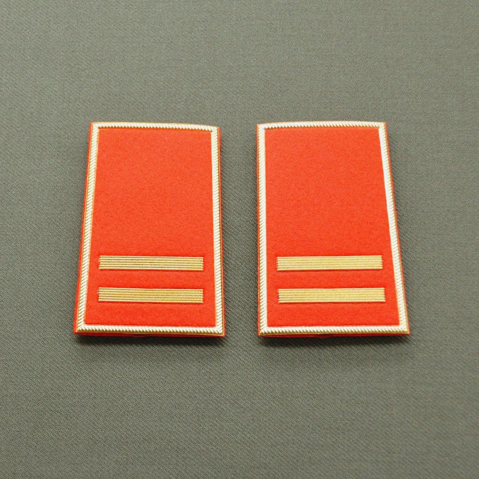 Coppia grado tubolare con feltro - Capo Squadra