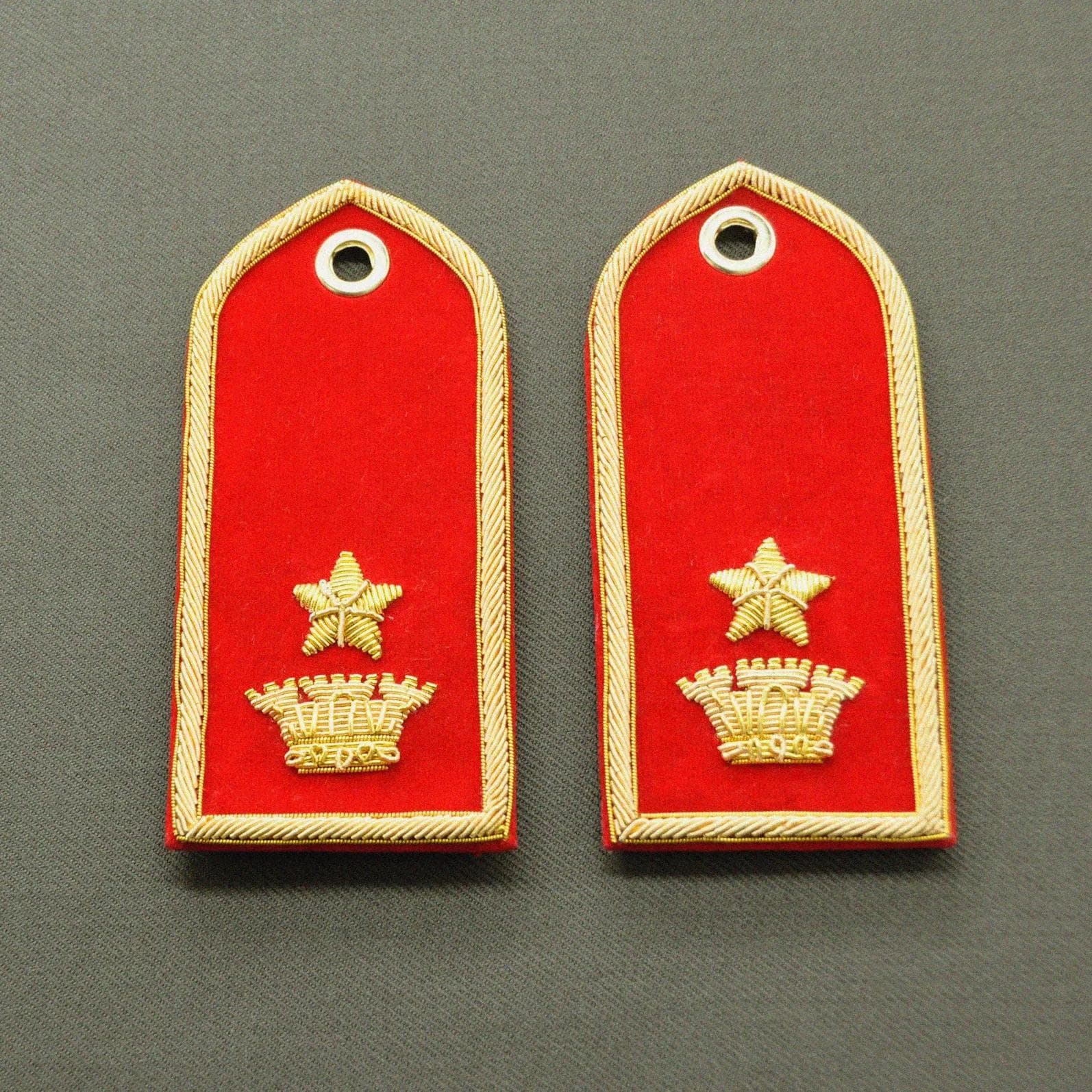Coppia grado divisa  da parata - Vice Ispettore